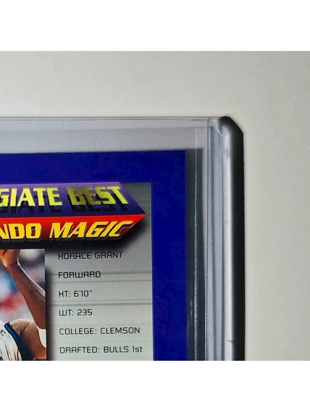Horace Grant 1994-95 Topps Finest #203 Collegiate Best